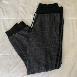 Adidas womens dark grey joggers